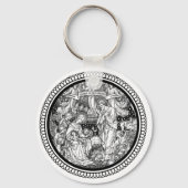 kerstgeboorte van Jezus Joseph Sleutelhanger (Voorkant)