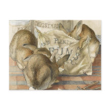 kerstgebundelde kaart