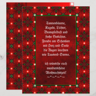 Kerstgedicht Duits , Voeg uw tekst toe