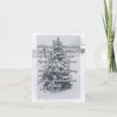 kerstgedicht kaart (Voorkant)