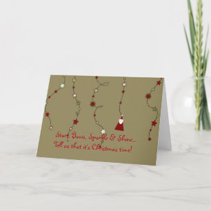 Kerstgedicht Kerst Kaart