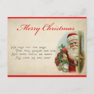  kerstgedicht voor kerstmis briefkaart