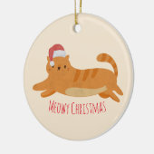 kerstgeel tablet keramisch ornament (Links)