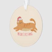 kerstgeel tablet ornament (voorkant)