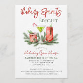 Kerstgeest Brengend Open Huis Kaart (Voorkant)