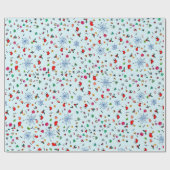 kerstgeest cadeaupapier (Vlak)