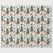 kerstgeest cadeaupapier (Vlak)