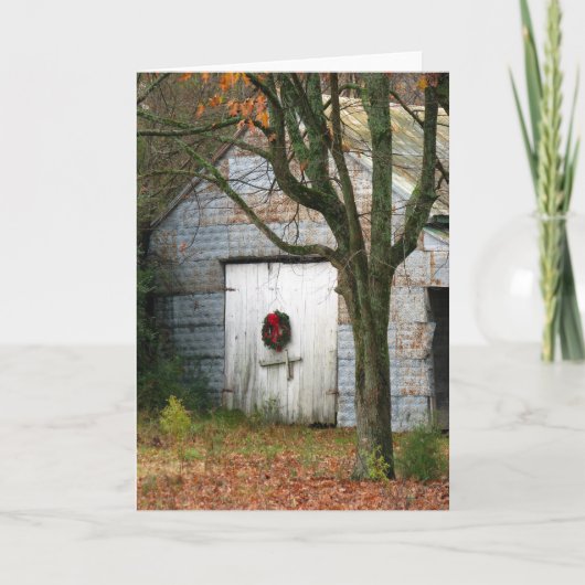 Kerstgeest Feestdagen Kaart (Voorkant)