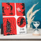 kerstgeest fotoplaat (Zijkant)