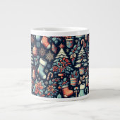 kerstgeest grote koffiekop (Voorkant)