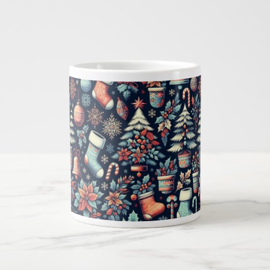 kerstgeest grote koffiekop (Voorkant)