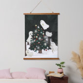 kerstgeest hangend wandkleed (Slaapkamer)