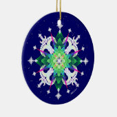 Kerstgeest Keramisch Ornament (Rechts)