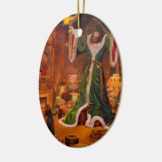 Kerstgeest Keramisch Ornament (Links)