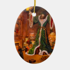 Kerstgeest Keramisch Ornament