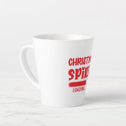 kerstgeest latte mok (Linkerhoek)