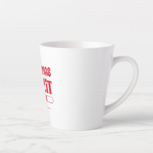 kerstgeest latte mok (Rechts)