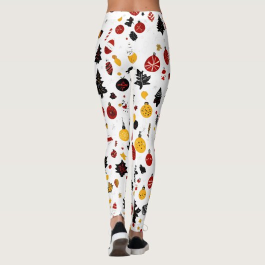 kerstgeest leggings (Achterkant)