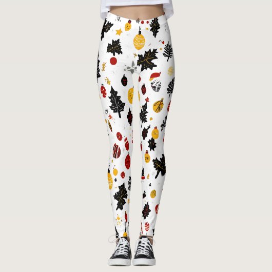 kerstgeest leggings (Voorkant)