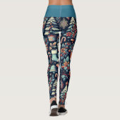 kerstgeest leggings (Achterkant)