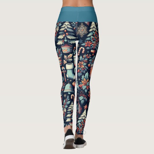 kerstgeest leggings (Achterkant)