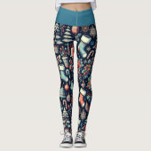 kerstgeest leggings (Voorkant)