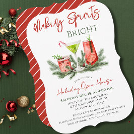 Kerstgeest Maken met Holiday Open House Kaart