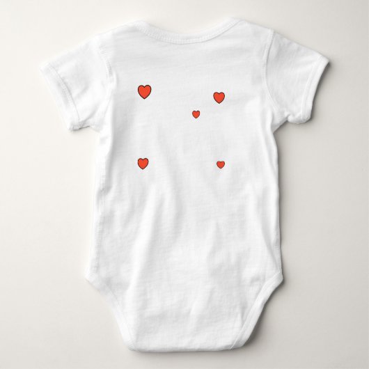 Kerstgeest met kabouter romper (Achterkant)