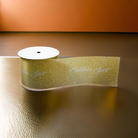 Kerstgeest Satin Ribbon Satijnen Lint