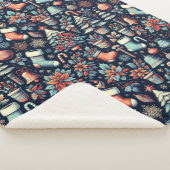 kerstgeest sherpa deken (3/4)