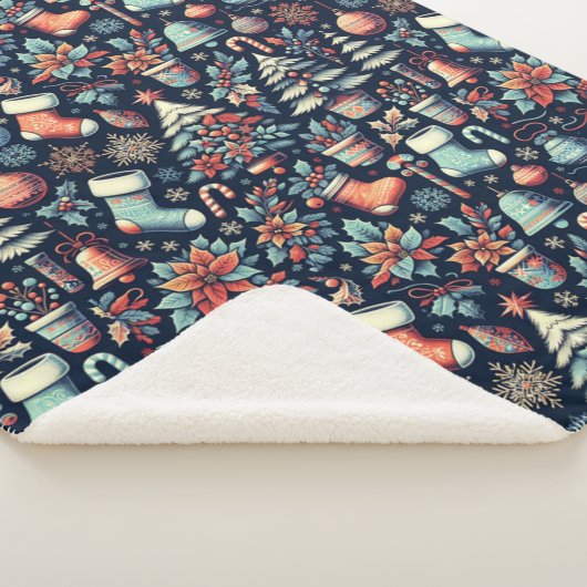 kerstgeest sherpa deken (3/4)