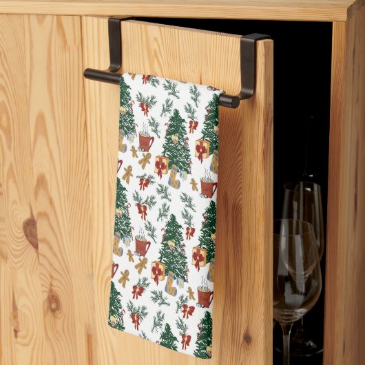 kerstgeest theedoek (Derde Gevouwen)