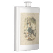 Kerstgeest van het Heden Scrooge Heupfles (Rechts)