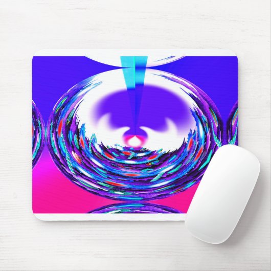 Kerstgeest, vrede en liefde muismat (Met muis)