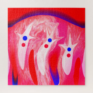 Kerstgeesten Legpuzzel