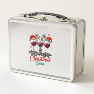 Kerstgeesten Wijn Glazen Rendier Geweien Pi