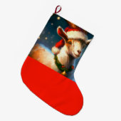 Kerstgeit 2 grote kerstsok (Voorkant (Hangend))