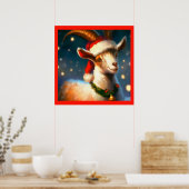 Kerstgeit 2 poster (Keuken)
