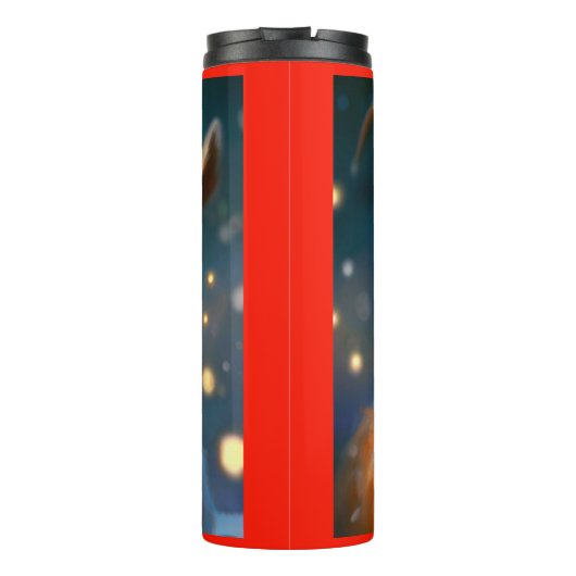 Kerstgeit 2 thermosbeker (Achterkant)