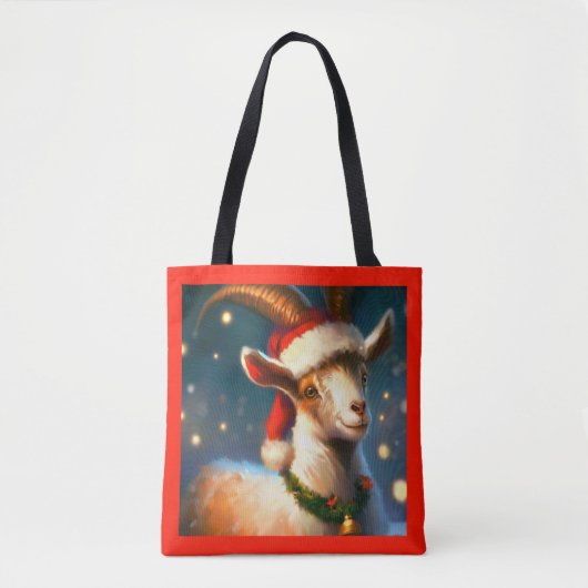 Kerstgeit 2 tote bag (Voorkant)