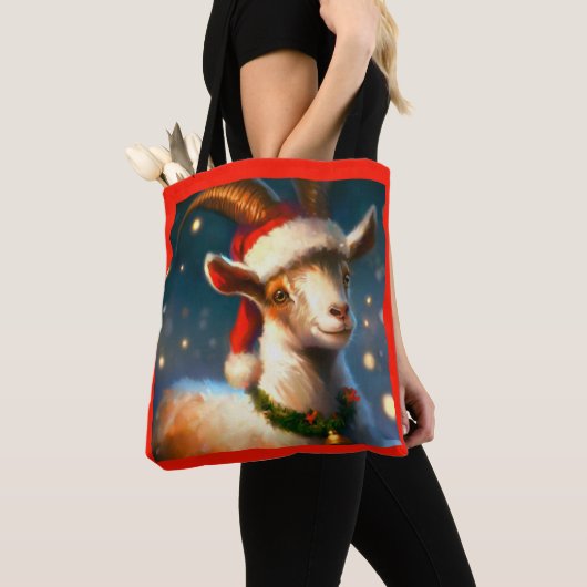 Kerstgeit 2 tote bag (Dichtbij)