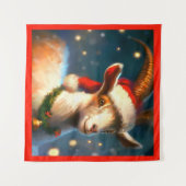 Kerstgeit 2 wandkleed (Voorkant (horizontaal))