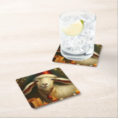 Kerstgeit 3 kartonnen onderzetters (Insitu)