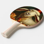 Kerstgeit (3) tafeltennisbatje (Voorkant Gekanteld)