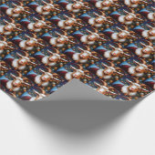 Kerstgeit 4 cadeaupapier (Hoek)