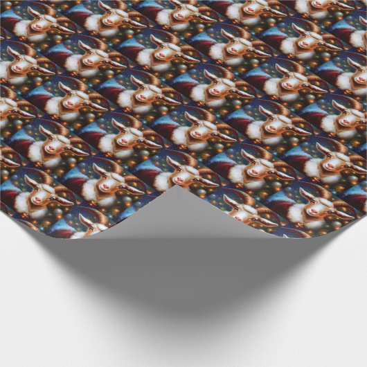 Kerstgeit 4 cadeaupapier (Hoek)