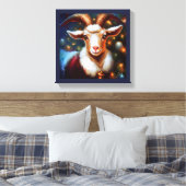 Kerstgeit 4 canvas afdruk (Insitu (Slaapkamer))