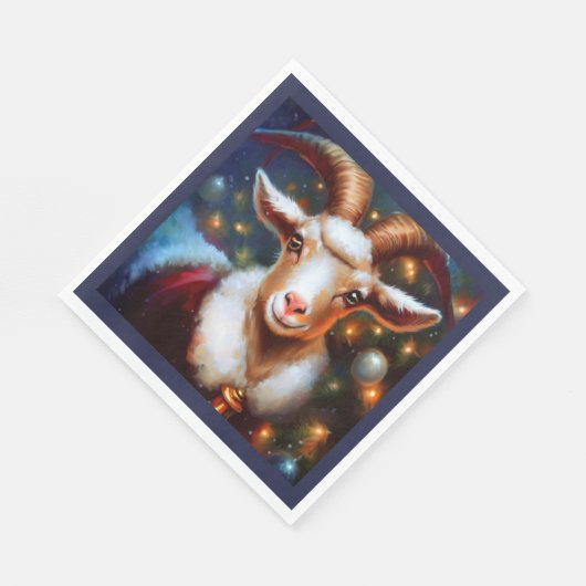 Kerstgeit 4 servet (Hoek)