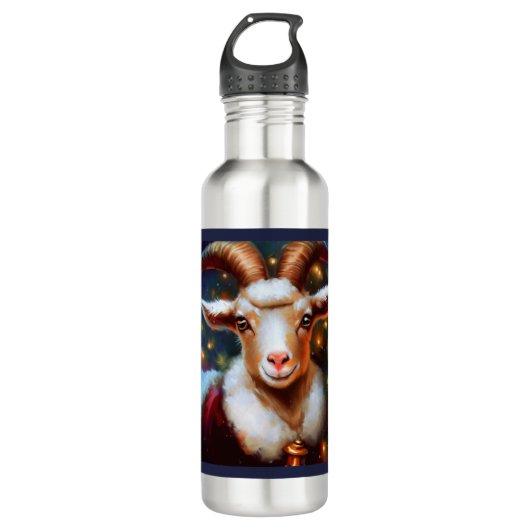 Kerstgeit 4 waterfles (Voorkant)