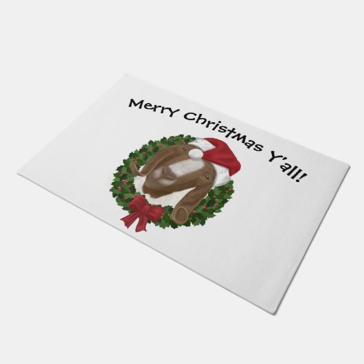 Kerstgeit Doormat Deurmat (Schuin)